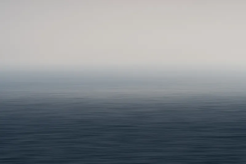 Mist, water, Pennance Point. 2020.